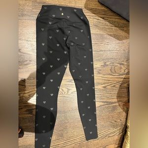 Spirtual Gangster leggings black with hearts new
